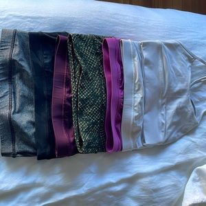 Lululemon bulk sports bras (7) all size 6